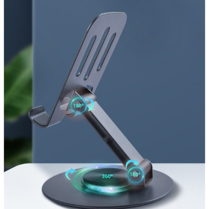 360° Dönebilir Katlanabilir Metal Telefon ve Tablet Tutucu