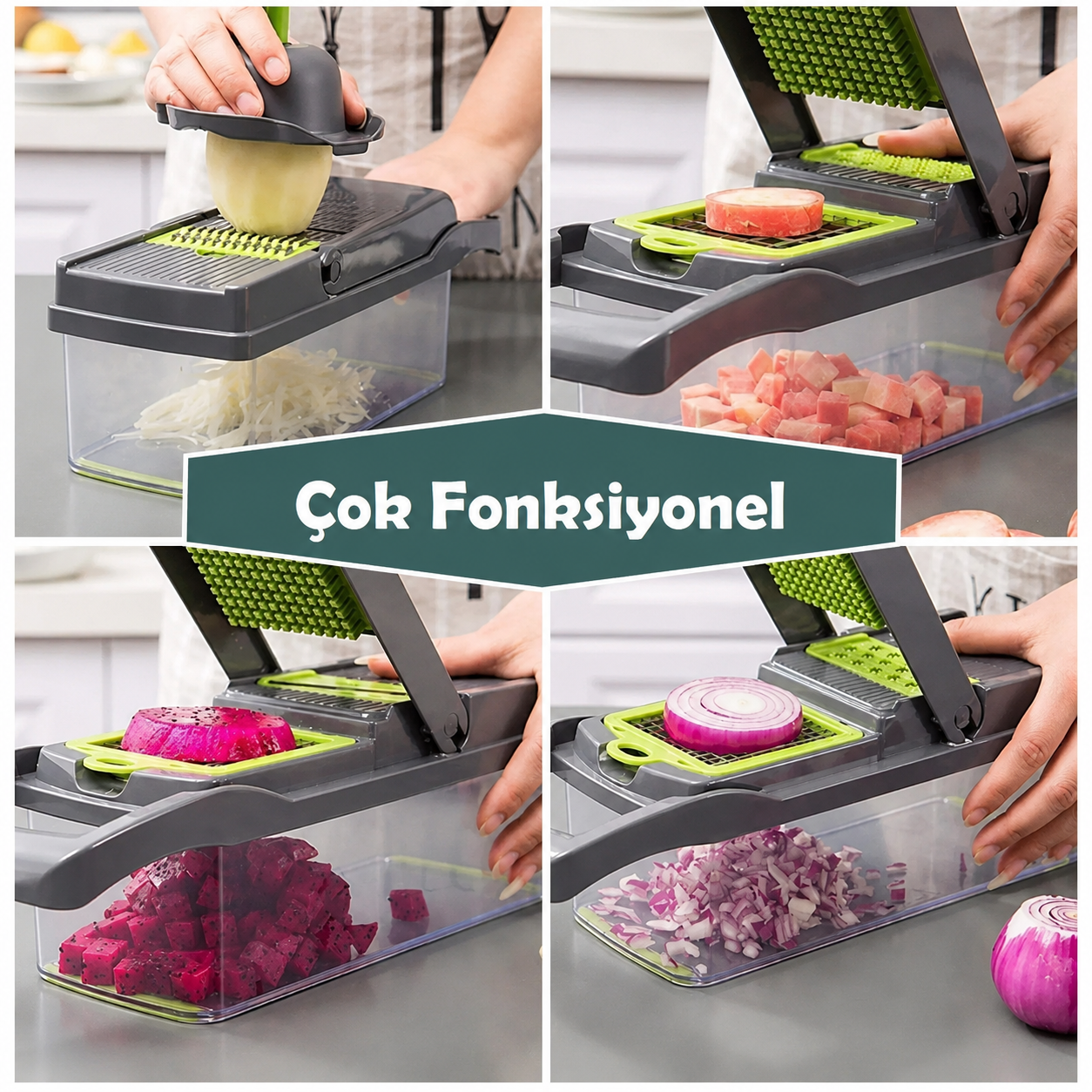 PratikChef 13’lü Doğrayıcı Set