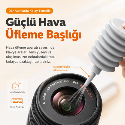 20 Parça Çok Amaçlı Elektronik Temizlik Seti
