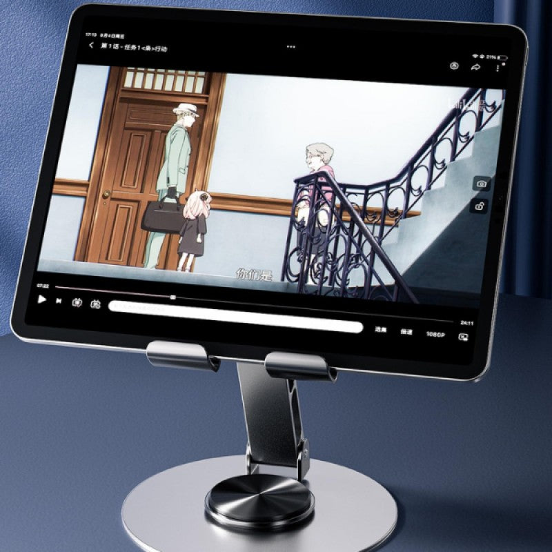 360° Dönebilir Katlanabilir Metal Telefon ve Tablet Tutucu