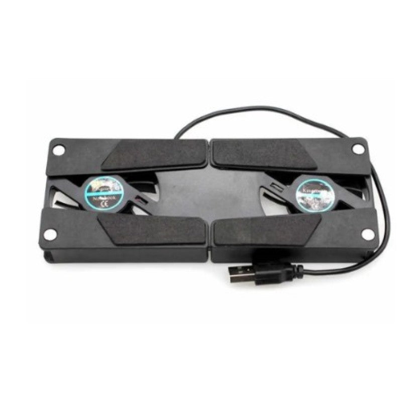Katlanabilir Çift Fanlı USB Laptop Soğutucu Stand